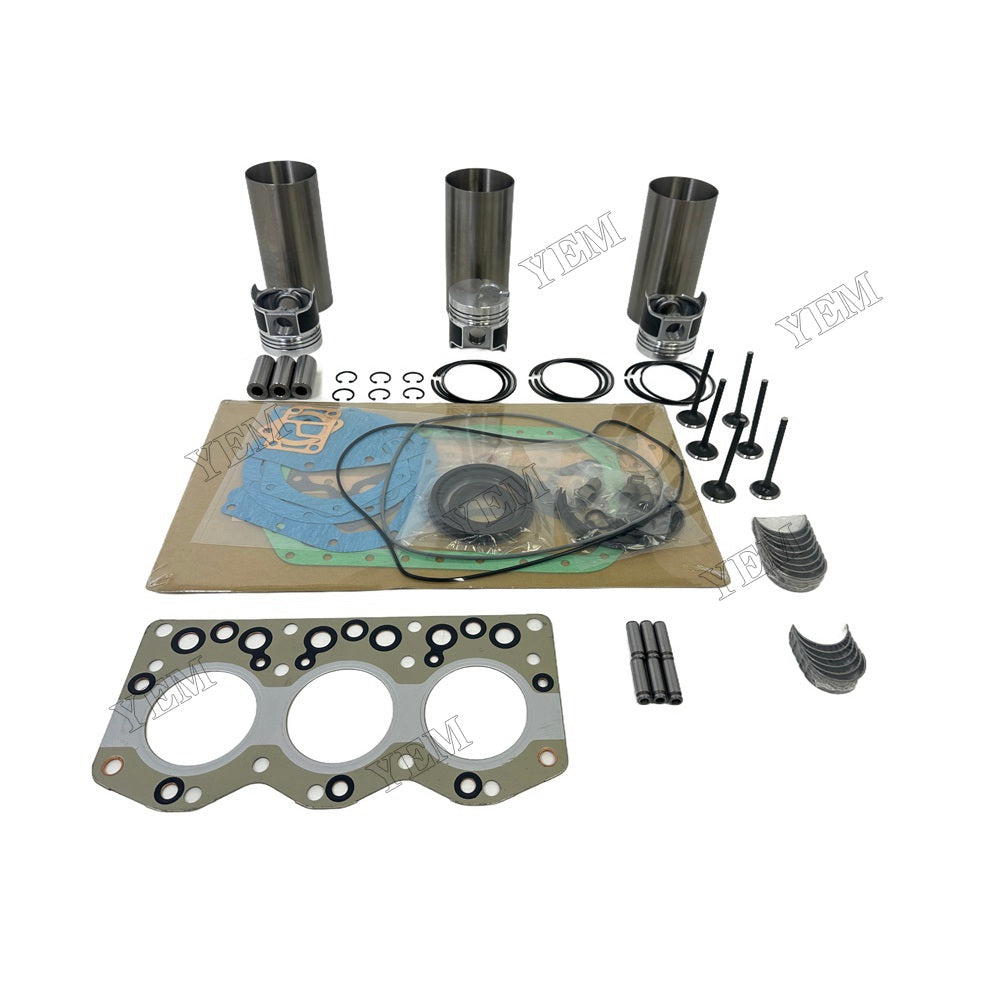 For Isuzu 3AE1 Overhaul Gasket Kit Engine Part Engine Piston Ring Gasket Bearing