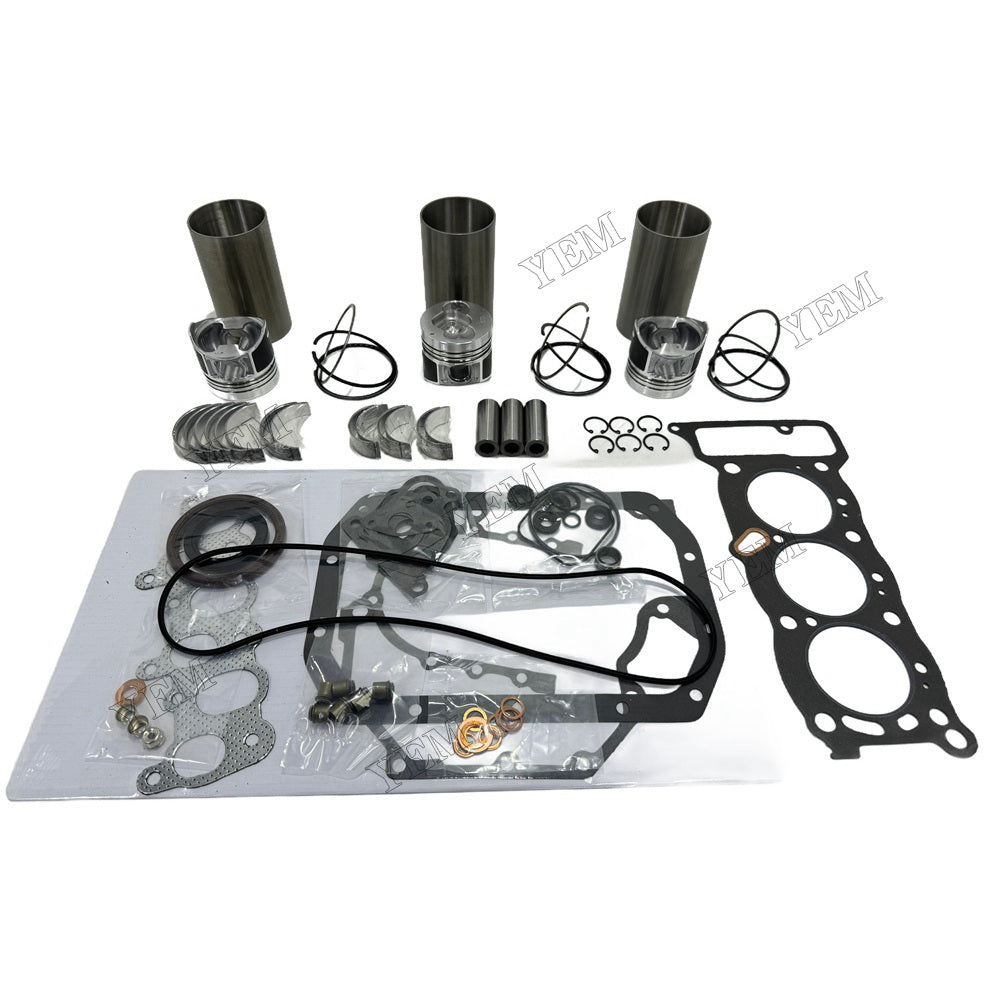 For Isuzu 3KC1 Engine Overhaul Rebuild Kit Engine Part Gasket Piston Set