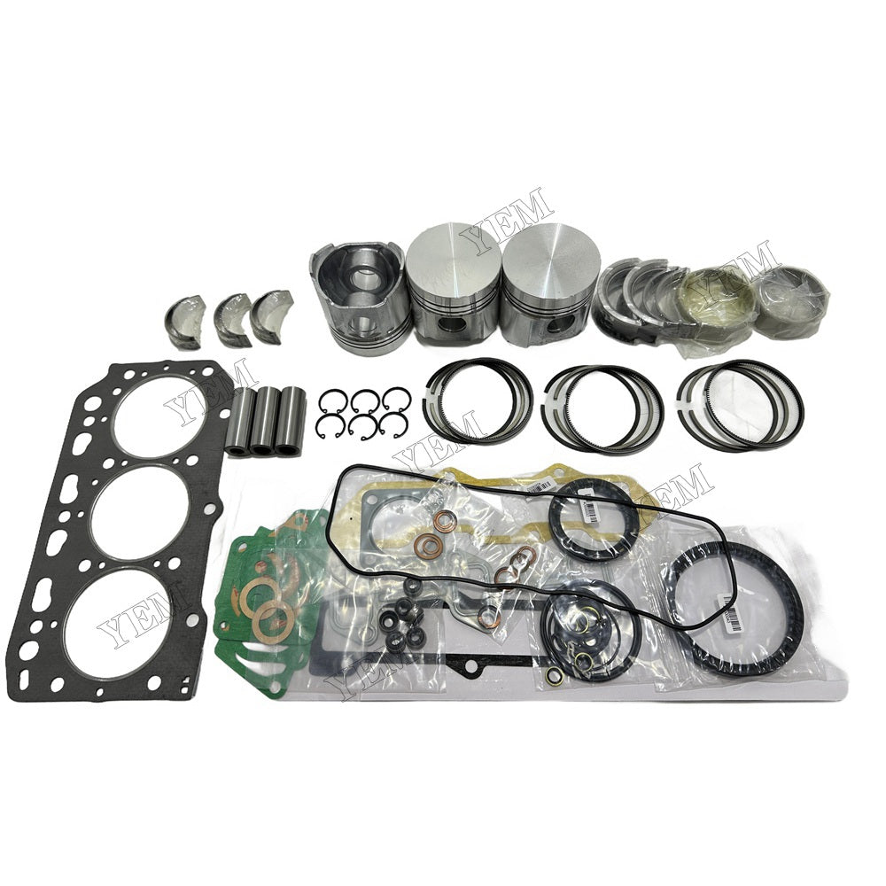 3T84HL Overhaul Re-ring Kit For Yanmar Engine Piston Ring Gasket Bearing
