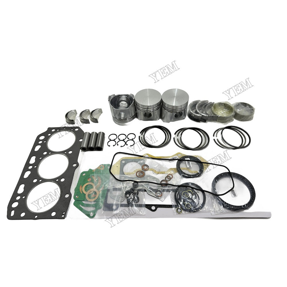 3T84HL Overhaul Re-ring Kit For Yanmar Engine Piston Ring Gasket Bearing