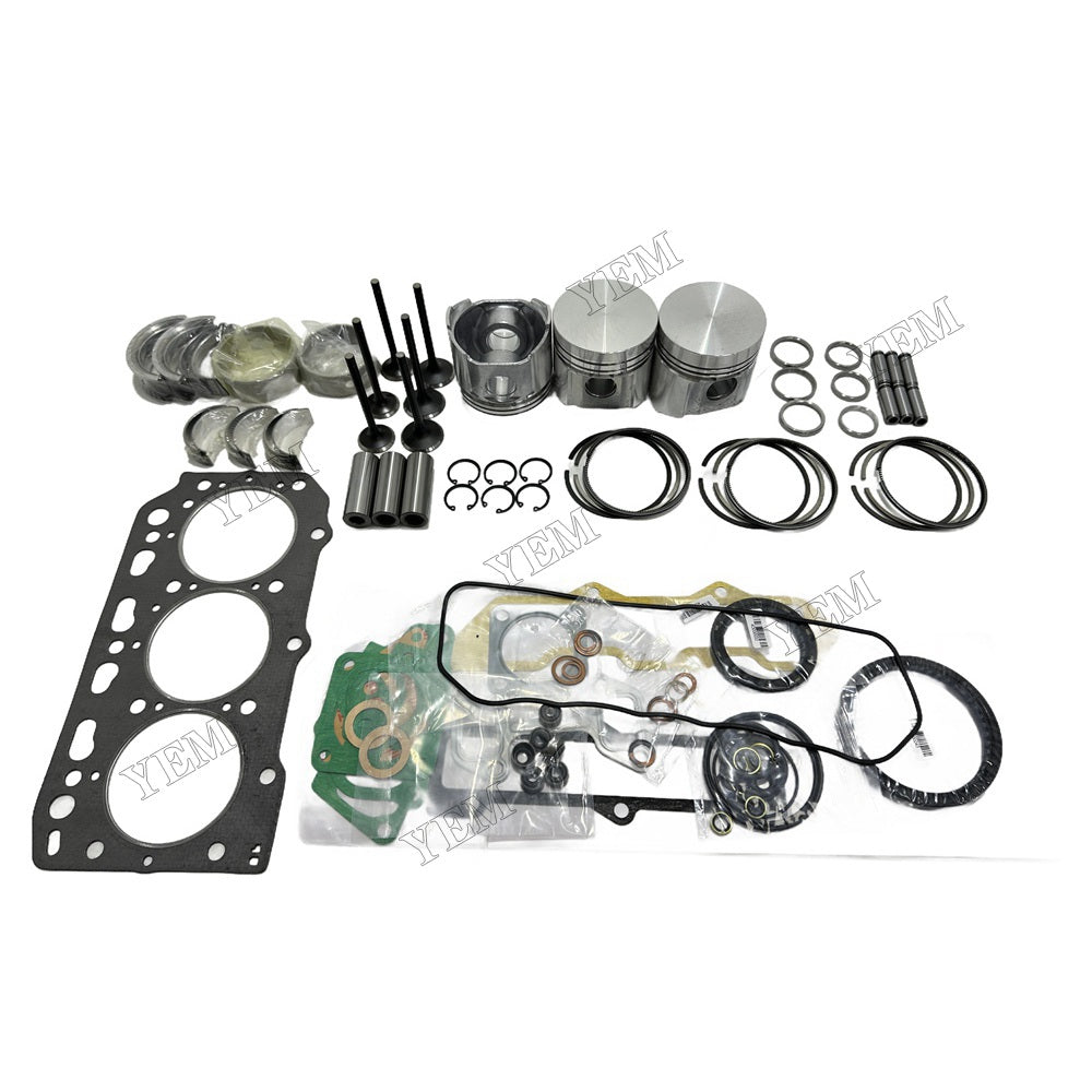 3TN84 Overhaul Repair Kit For Yanmar Engine Kit Engine Piston Ring Gasket