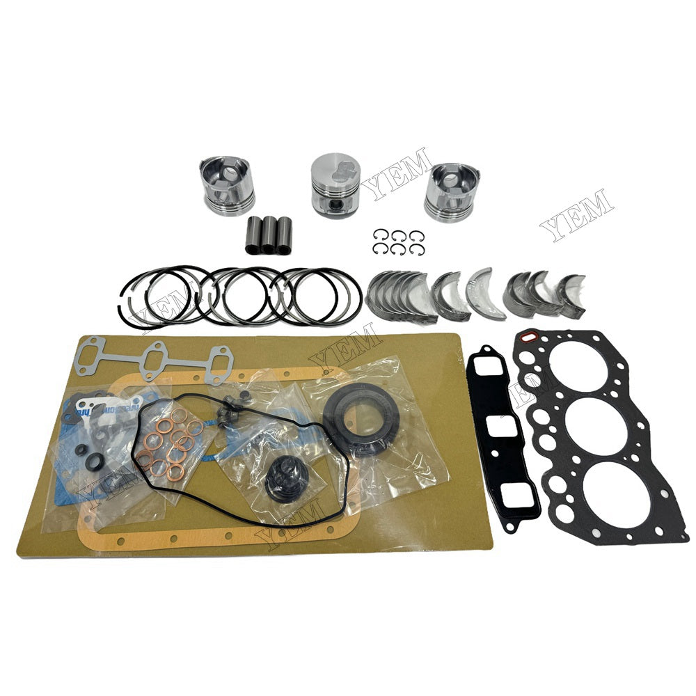 3TN66E Overhaul Re-ring Kit For Yanmar Engine Kit Engine Piston Ring Gasket