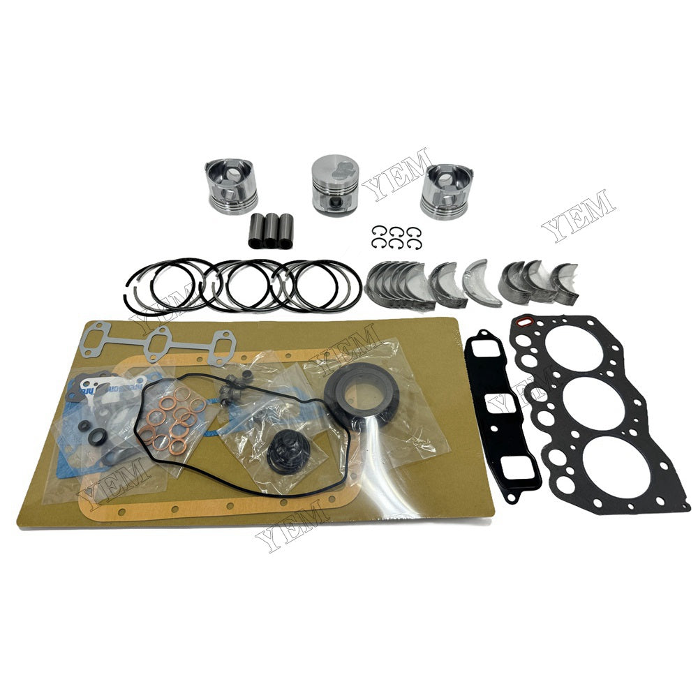 3TN66E Overhaul Re-ring Kit For Yanmar Engine Kit Engine Piston Ring Gasket