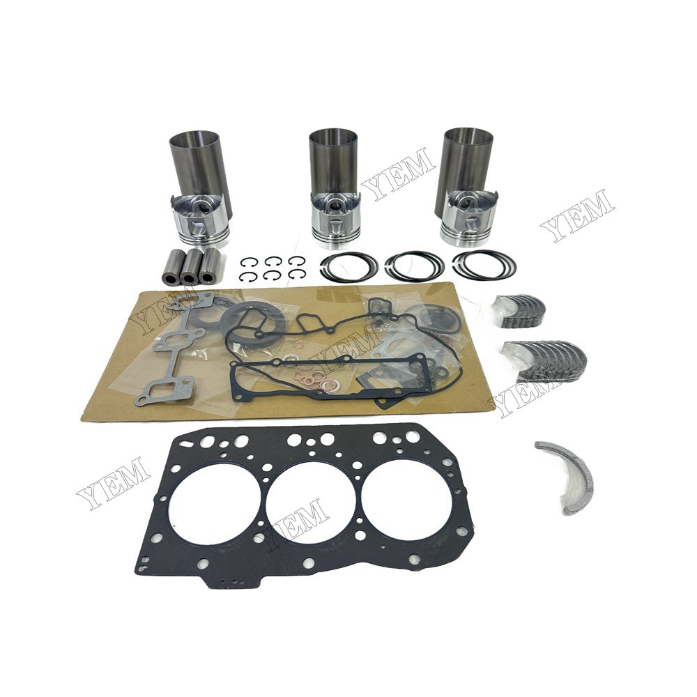 For Yanmar 3TNC80 Engine Rebuild Kit Repair Part Piston Ring Gasket Bearing