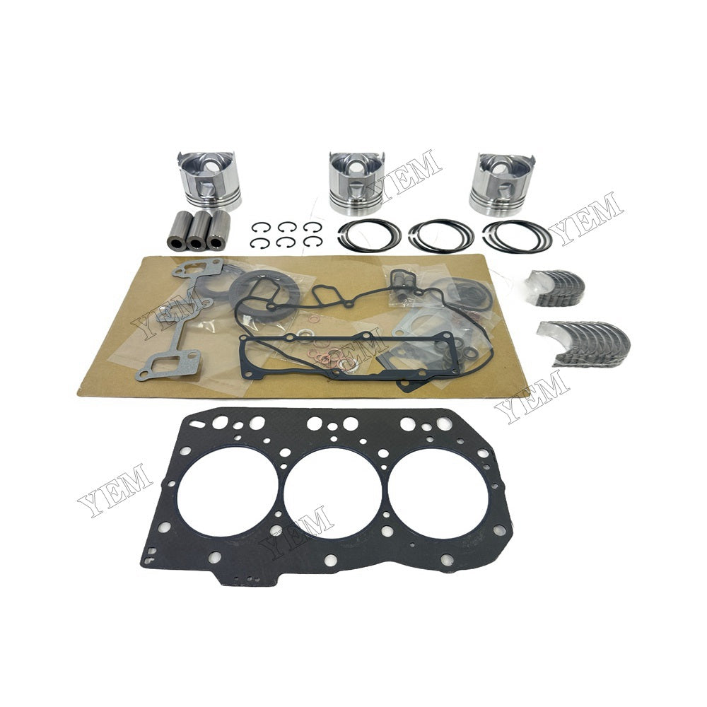 3TNC80 Overhaul Rebuild Kit For Yanmar Engine Piston Ring Gasket Bearing