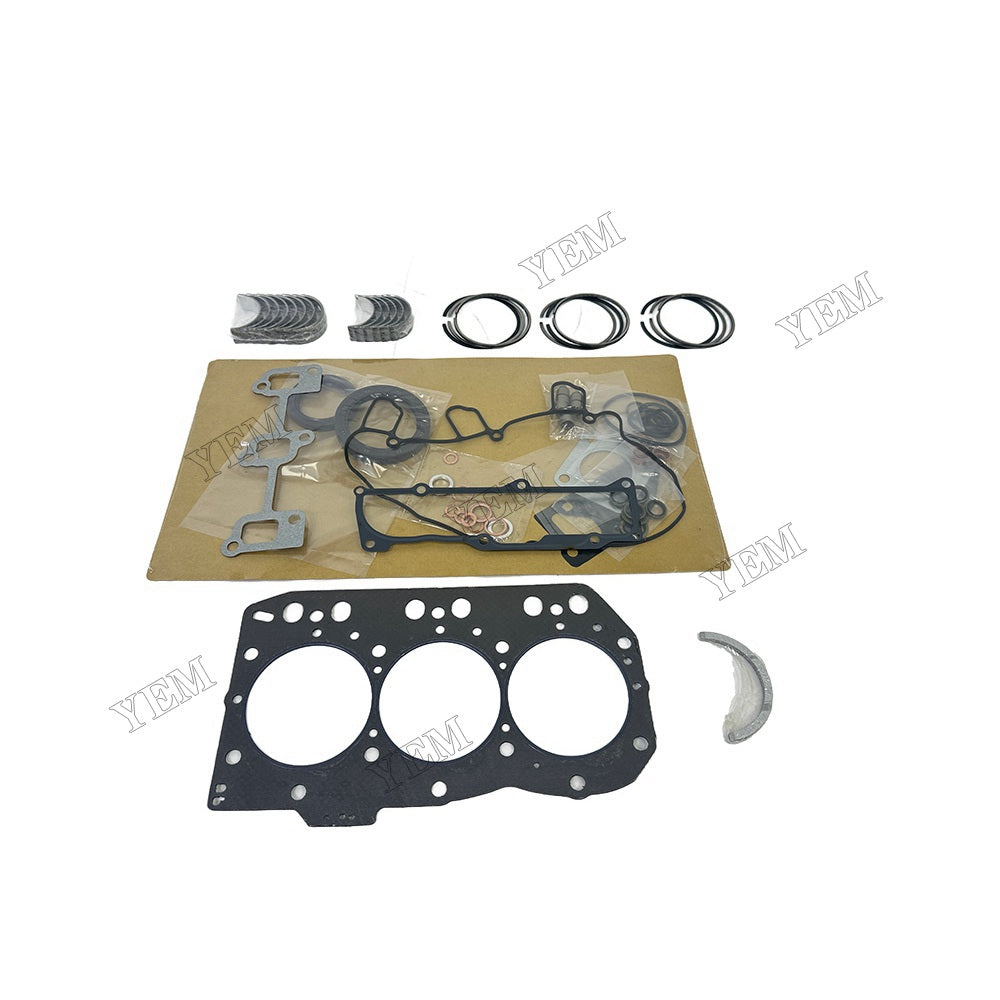 3TNC80 Overhaul Re-ring Kit For Yanmar Engine Piston Ring Gasket Bearing