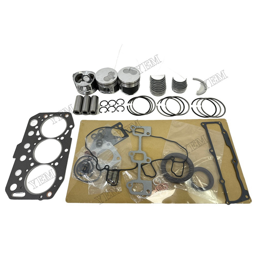 3TNM74 Overhaul Re-ring Kit For Yanmar Engine Kit Gasket Piston Set