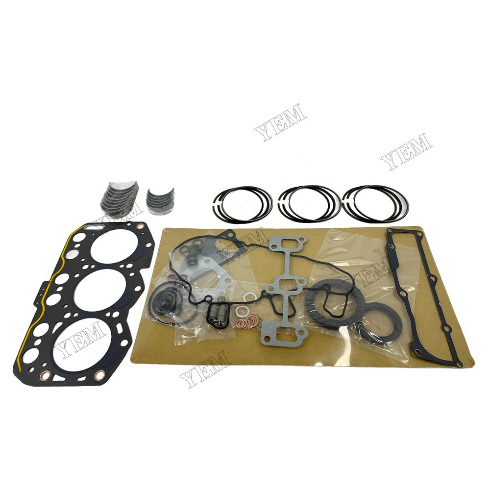 3TNV76 Overhaul Re-ring Kit For Yanmar Engine Kit Engine Piston Ring Gasket