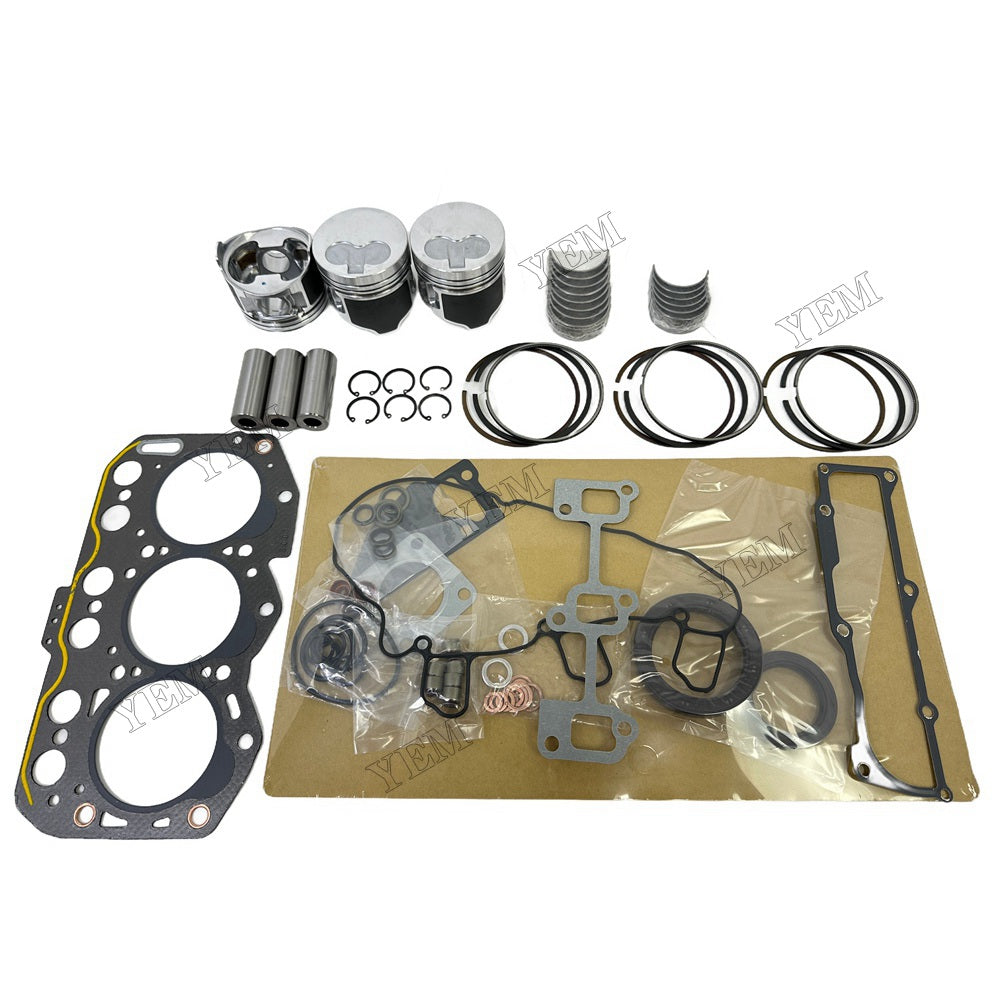 For Volvo D1.1 Overhaul Rebuild Kit Repair Part Engine Piston Ring Gasket