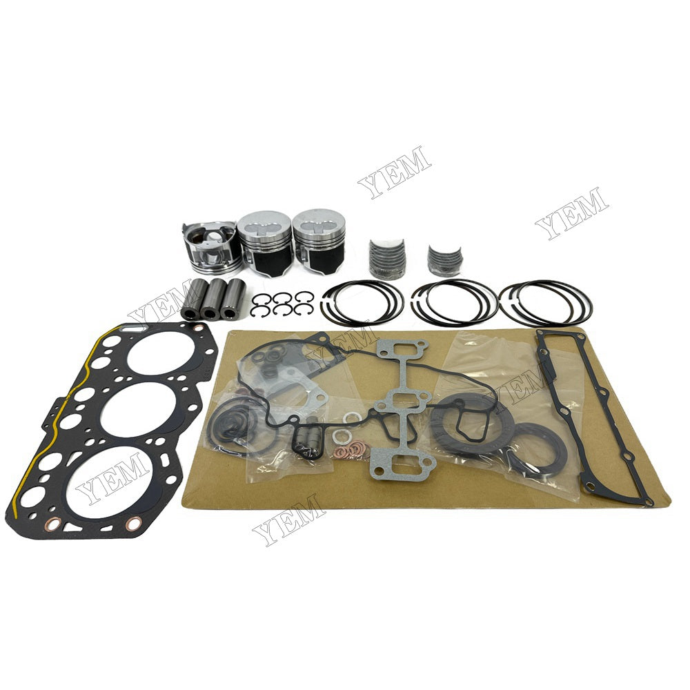 For Volvo D1.1 Overhaul Rebuild Kit Repair Part Engine Piston Ring Gasket