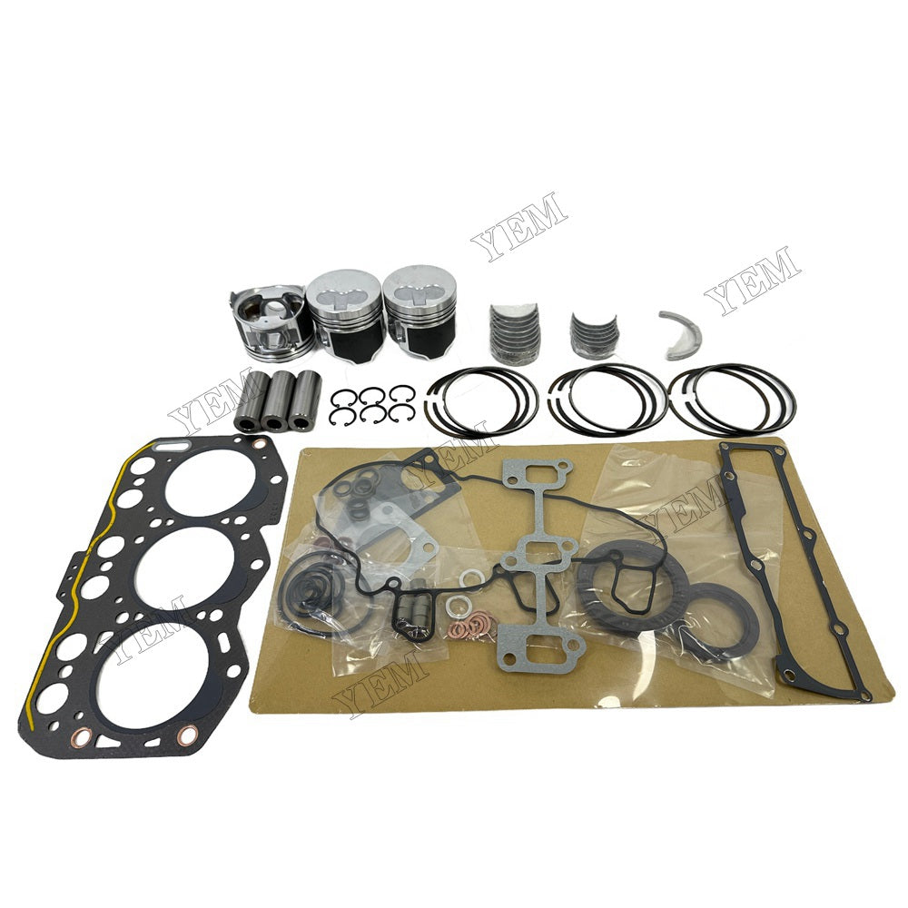 3YM30AE Overhaul Re-ring Kit For Yanmar Engine Kit Piston Ring Gasket Bearing
