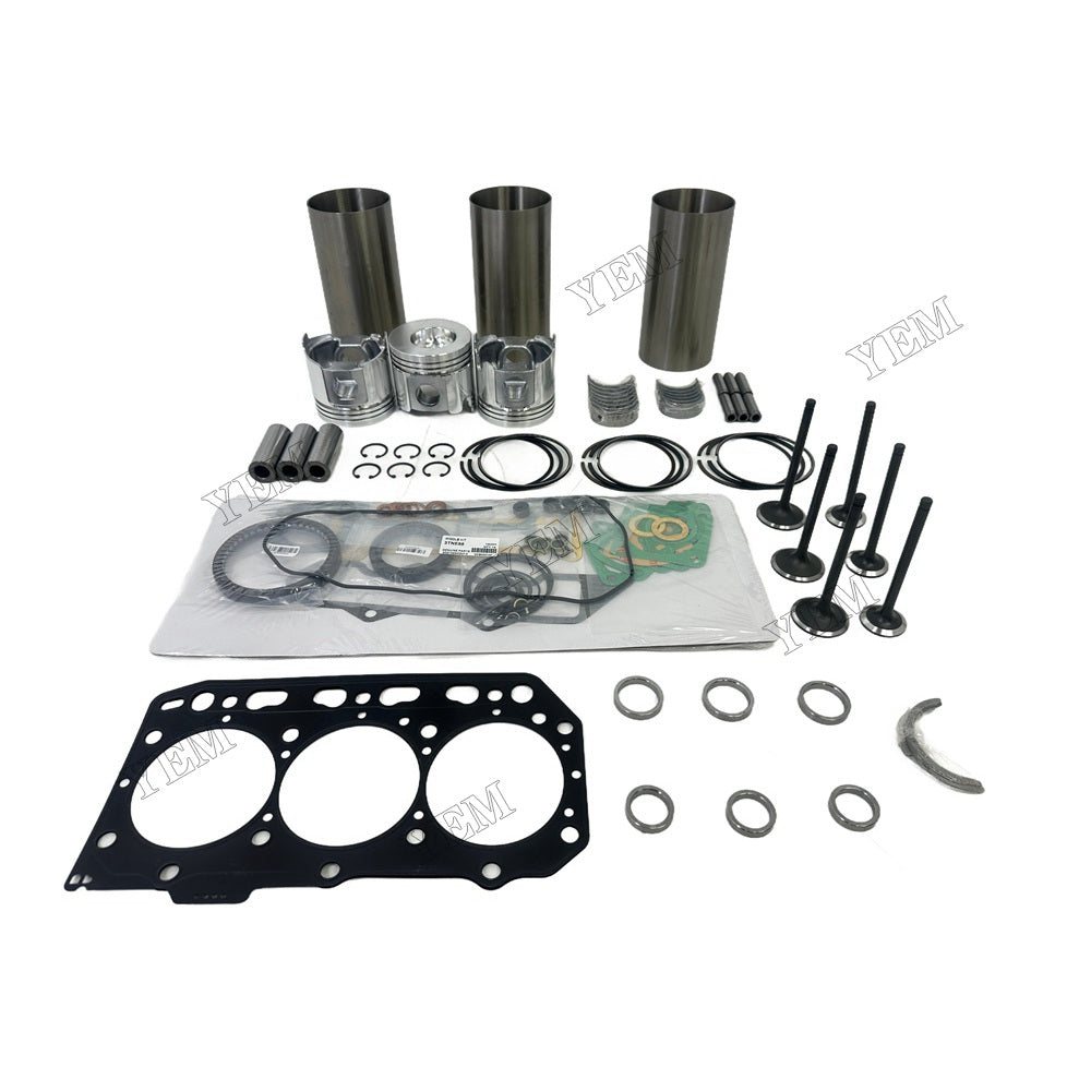 For Yanmar 3TNV88 Overhaul Rebuild Kit Engine Part Engine Piston Ring Gasket