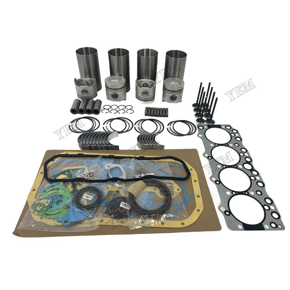For Isuzu 4BD1 Engine Overhaul Rebuild Kit Repair Part Gasket Piston Set
