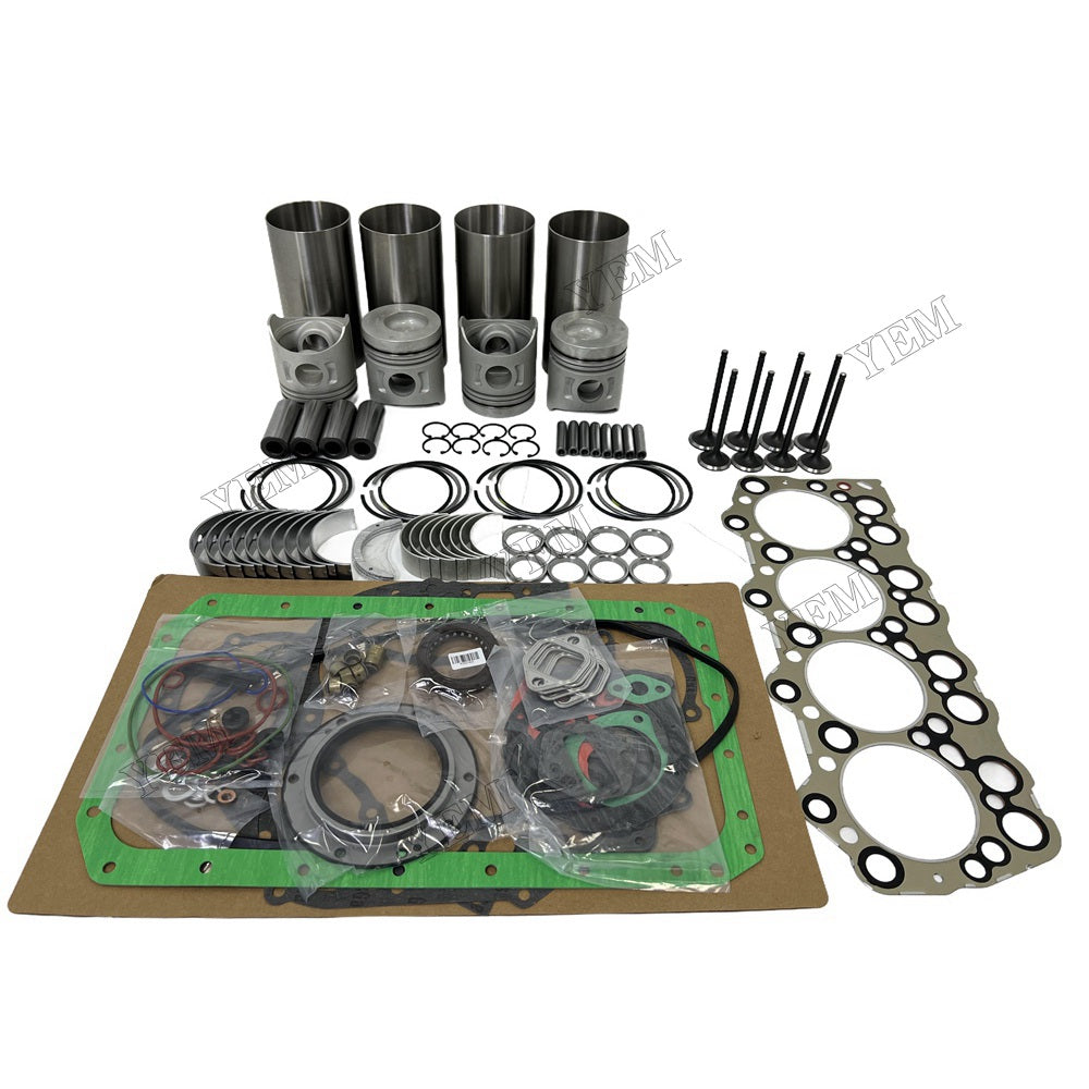 For Mitsubishi 4D31 Engine Overhaul Repair Kit Engine Part Gasket Piston Set