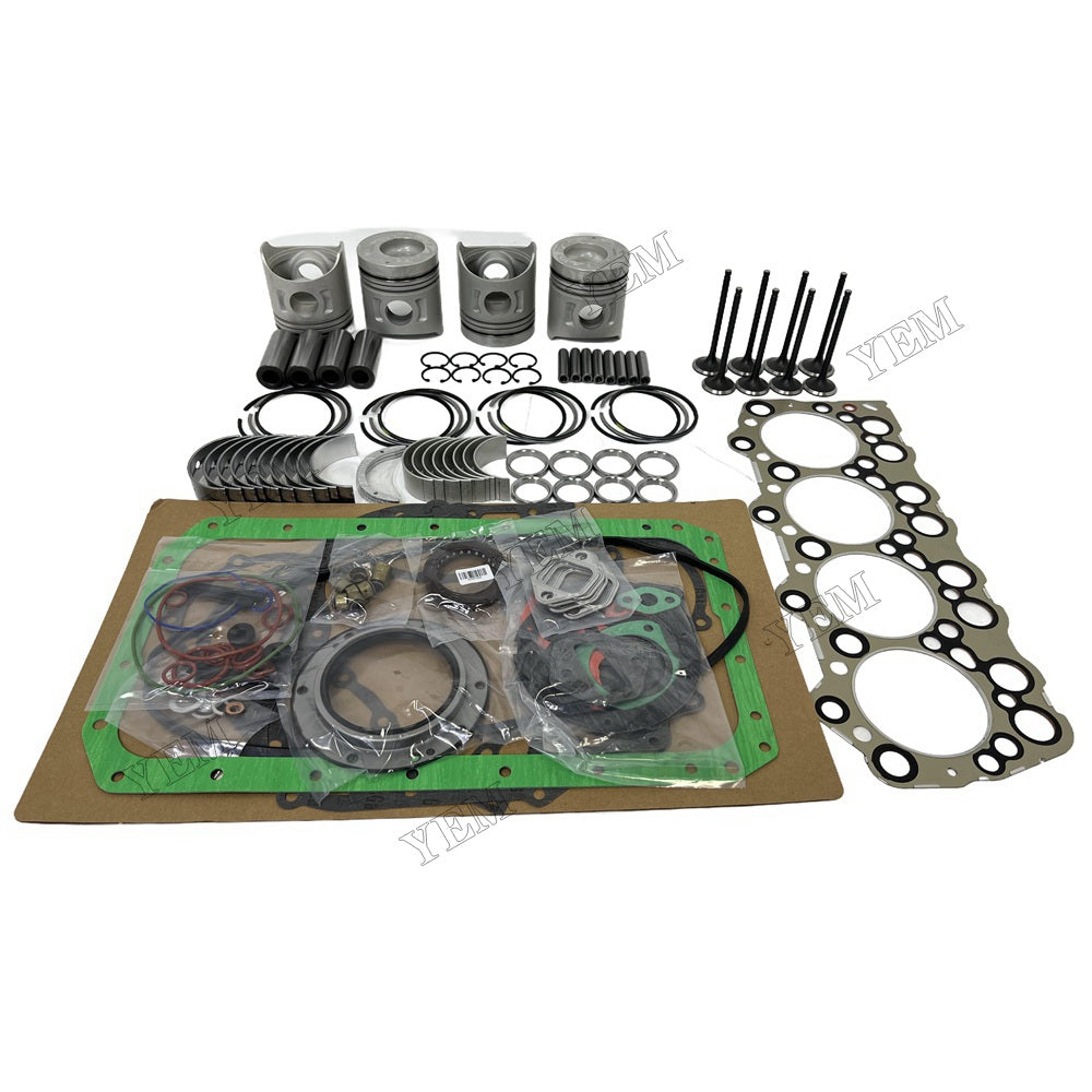 For Mitsubishi 4D31 Overhaul Rebuild Kit Engine Part Piston Ring Gasket Bearing