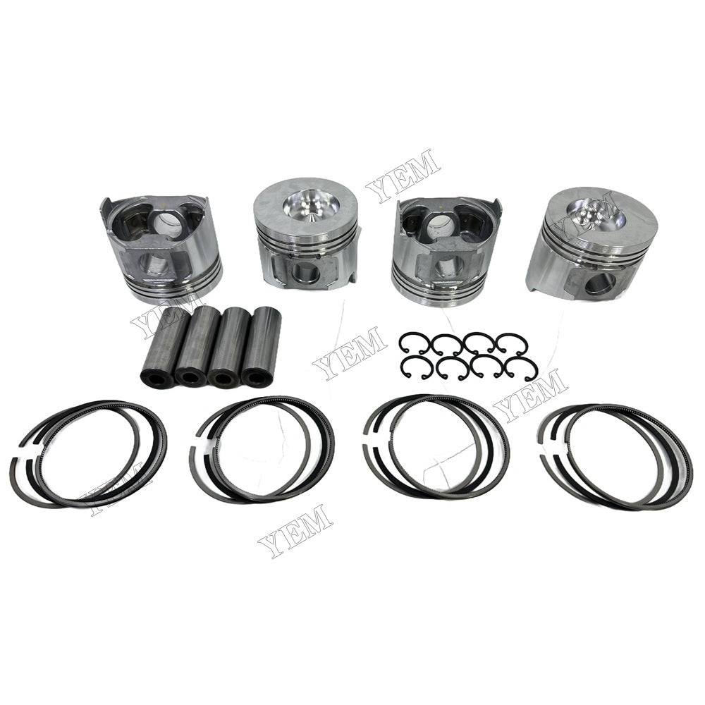 4D84E-3 Overhaul Rebuild Kit For Komatsu Engine Kit Gasket Piston Set