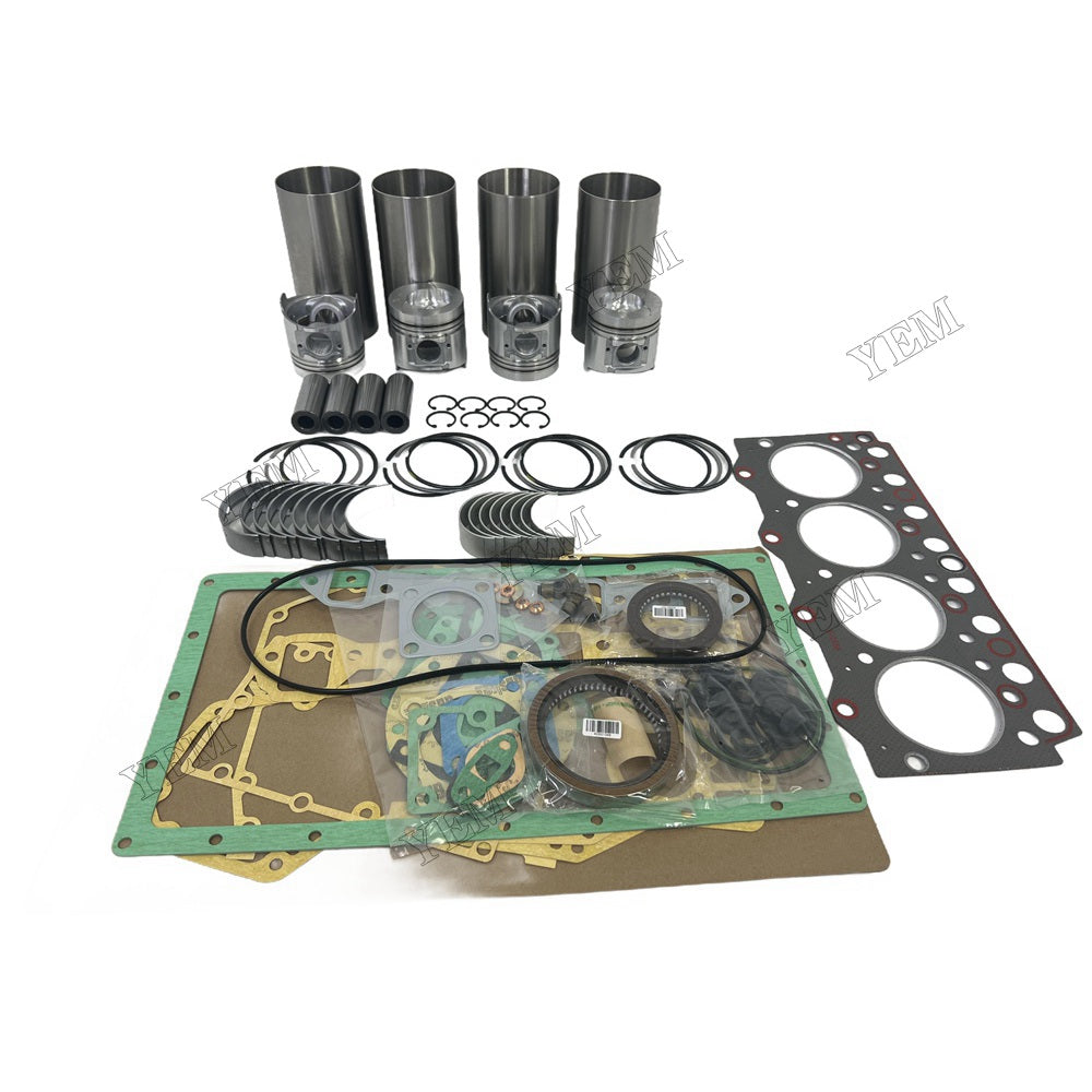 For Komatsu 4D95 Engine Rebuild Kit Repair Part Piston Ring Gasket Bearing