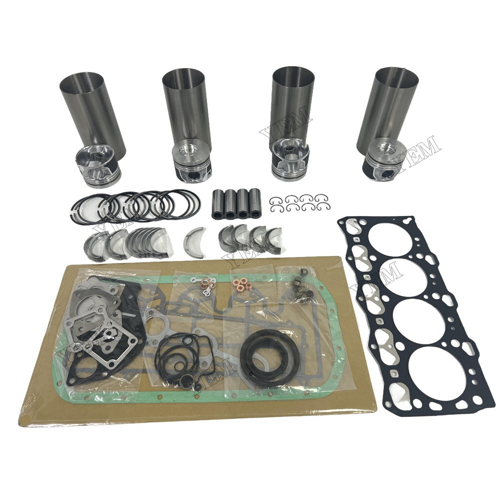 For Isuzu 4LE2-CR Engine Overhaul Repair Kit Engine Part Gasket Piston Set