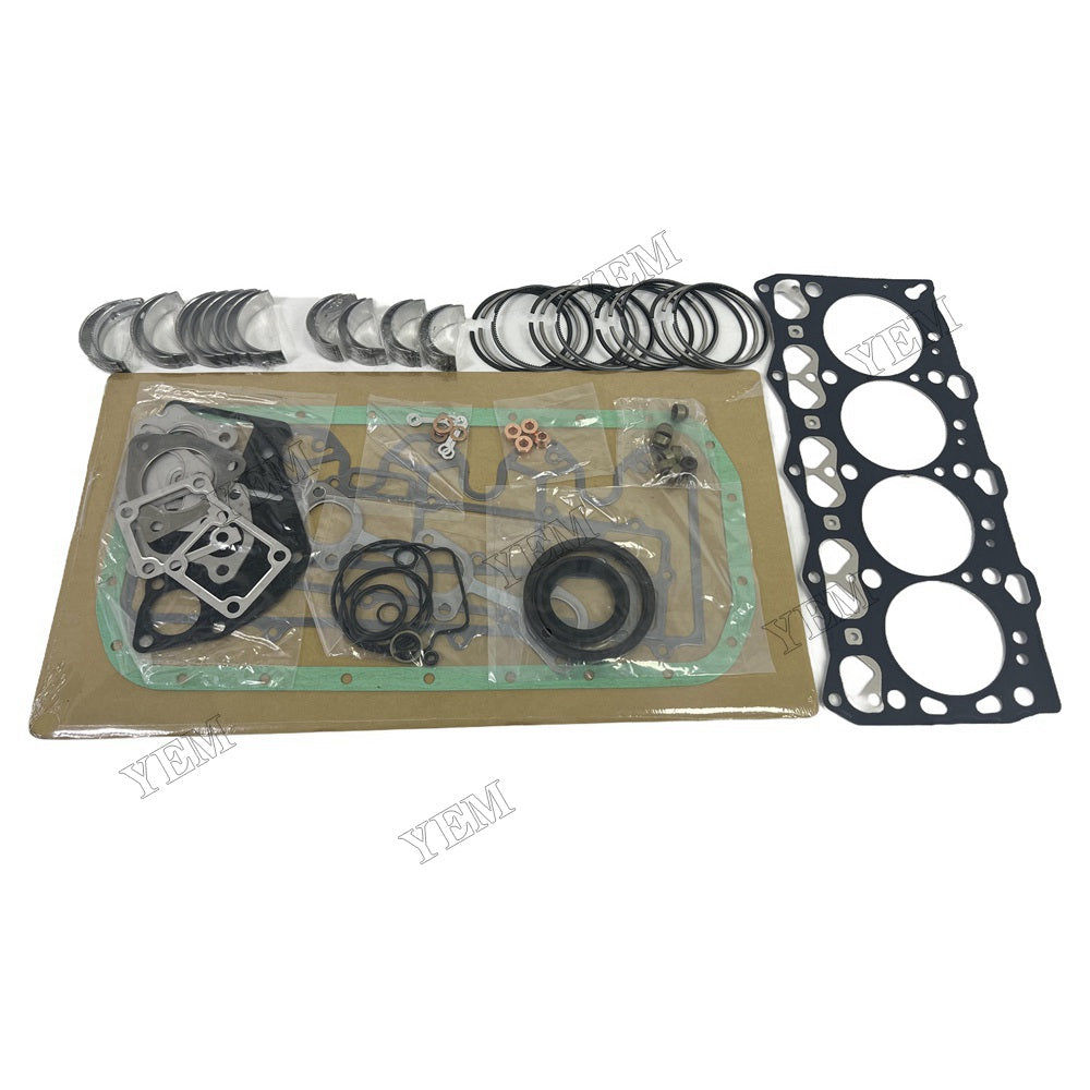 4LE2-CR Overhaul Re-ring Kit For Isuzu Engine Piston Ring Gasket Bearing