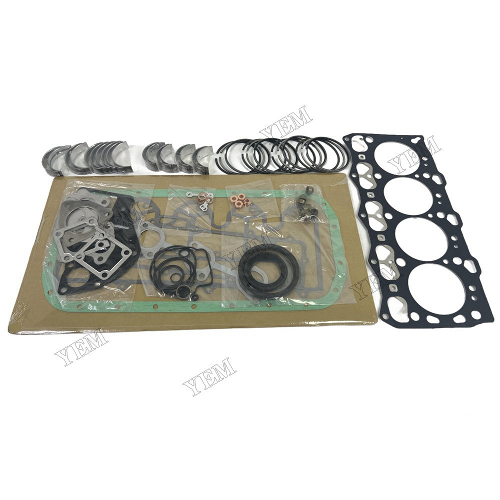 4LE2-CR Overhaul Re-ring Kit For Isuzu Engine Piston Ring Gasket Bearing