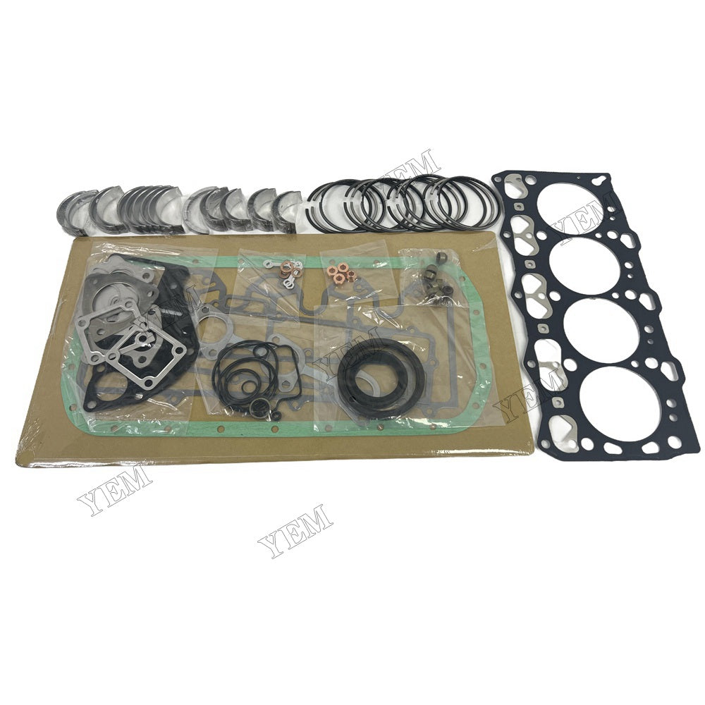 For Isuzu 4LE2-CR Overhaul Re-ring Kit Repair Part Gasket Piston Set