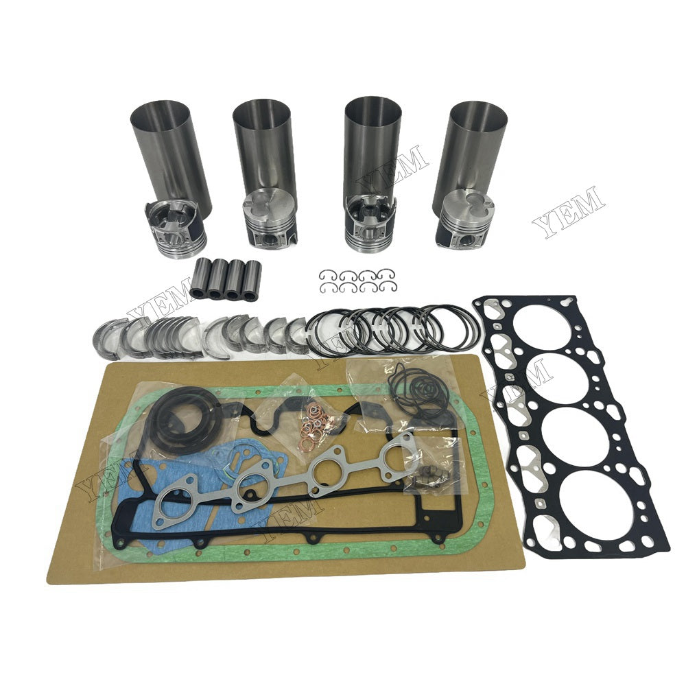 For Isuzu 4LE2-DI Engine Rebuild Kit Engine Part Gasket Piston Set