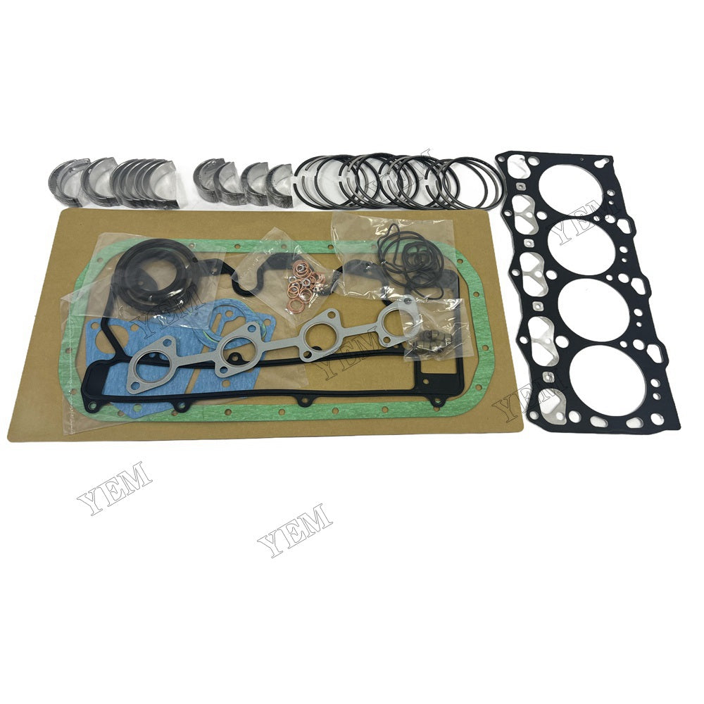 4LE2-DI Overhaul Re-ring Kit For Isuzu Engine Piston Ring Gasket Bearing