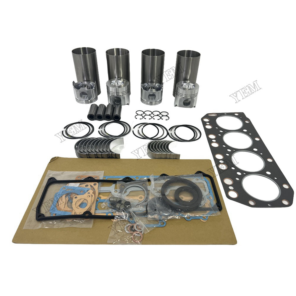 For Yanmar 4TNV100 Engine Repair Kit Engine Part Gasket Piston Set