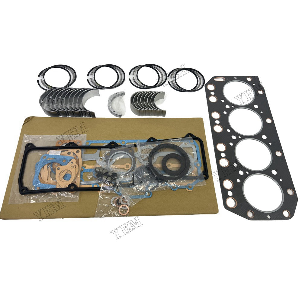 4TNV100 Overhaul Re-ring Kit For Yanmar Engine Kit Gasket Piston Set