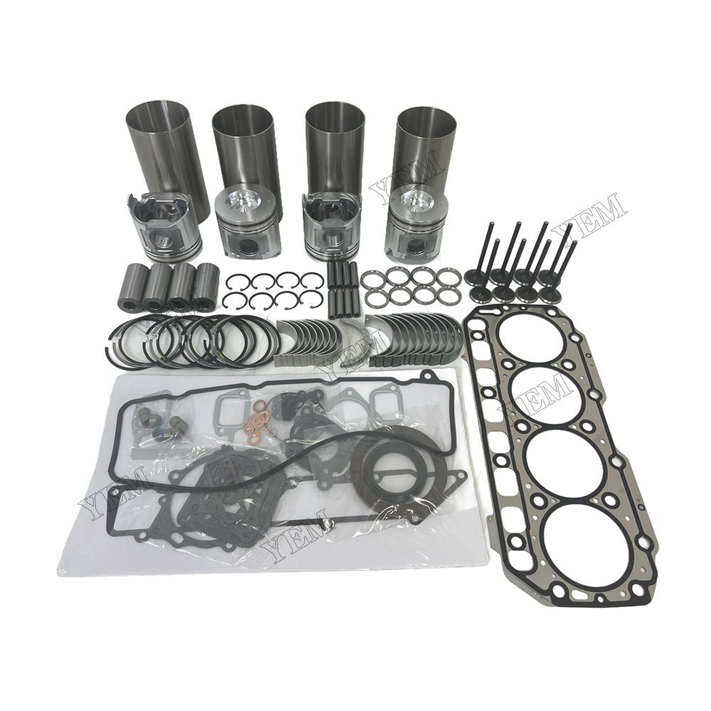 4D106 Overhaul Kit For Komatsu Engine Kit Engine Piston Ring Gasket Bearing