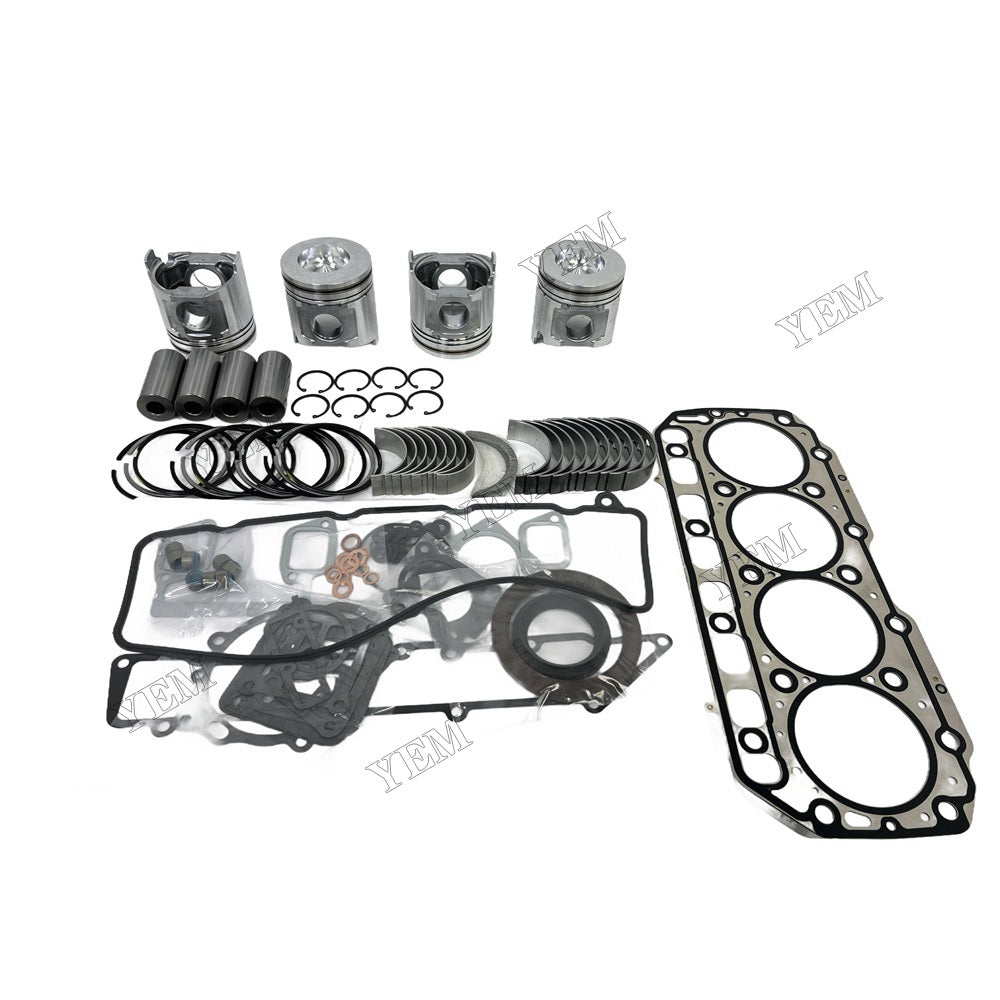 For Komatsu 4D106 Overhaul Re-ring Kit Engine Part Engine Piston Gasket