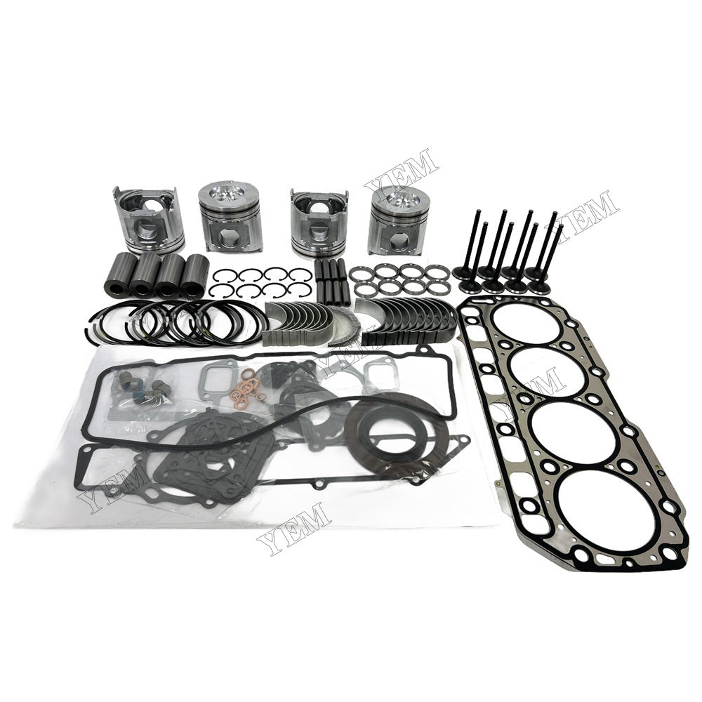 For Komatsu 4D106 Overhaul Kit Engine Part Engine Piston Ring Gasket Bearing