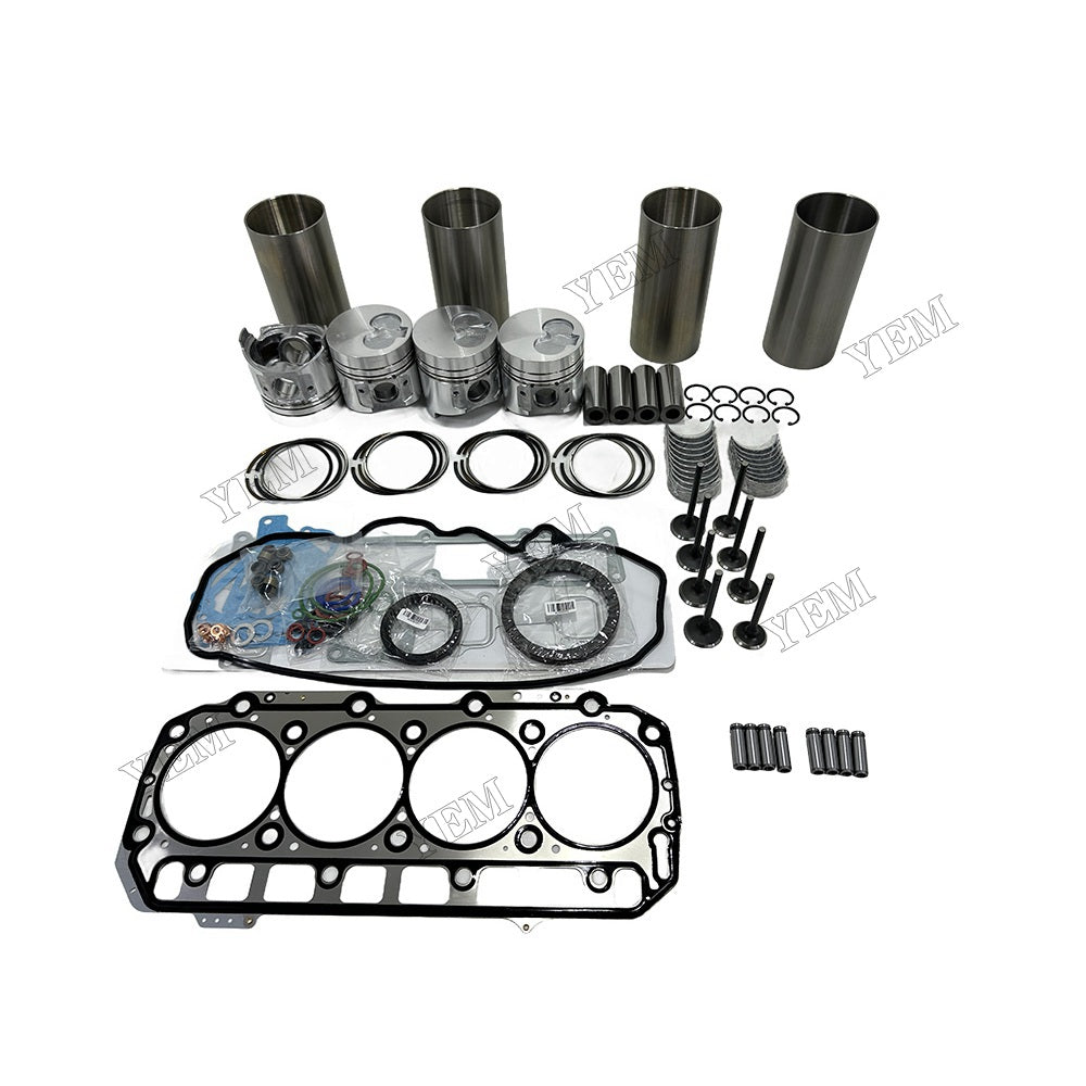 4TNE98 Engine Overhaul Gasket Kit For Yanmar Engine Kit Gasket Piston Set