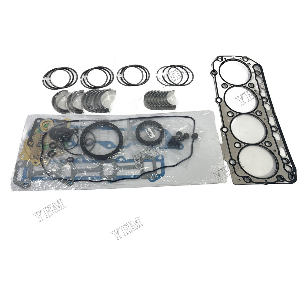 for yanmar 4TNV84T Overhaul Re-ring Kit Excavator Diesel Engine Parts