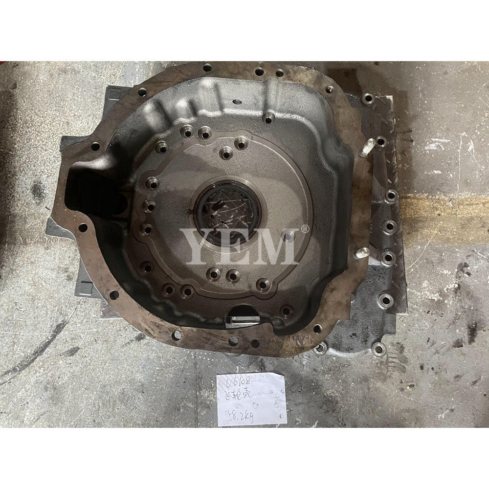 Flywheel Housing 1G410-04614 For Kubota V6108 Engine