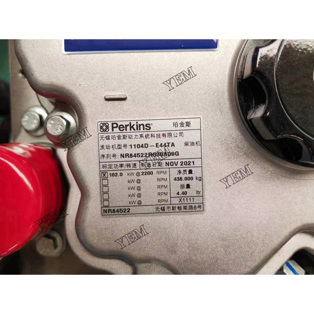 Engine Assembly For Perkins 1104D-E44TA Engine