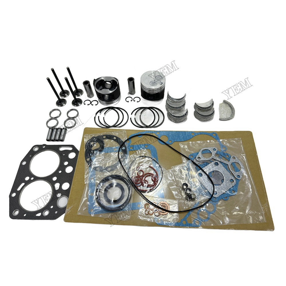 2TNV70 Overhaul Repair Kit For Yanmar Engine Piston Ring Gasket Bearing