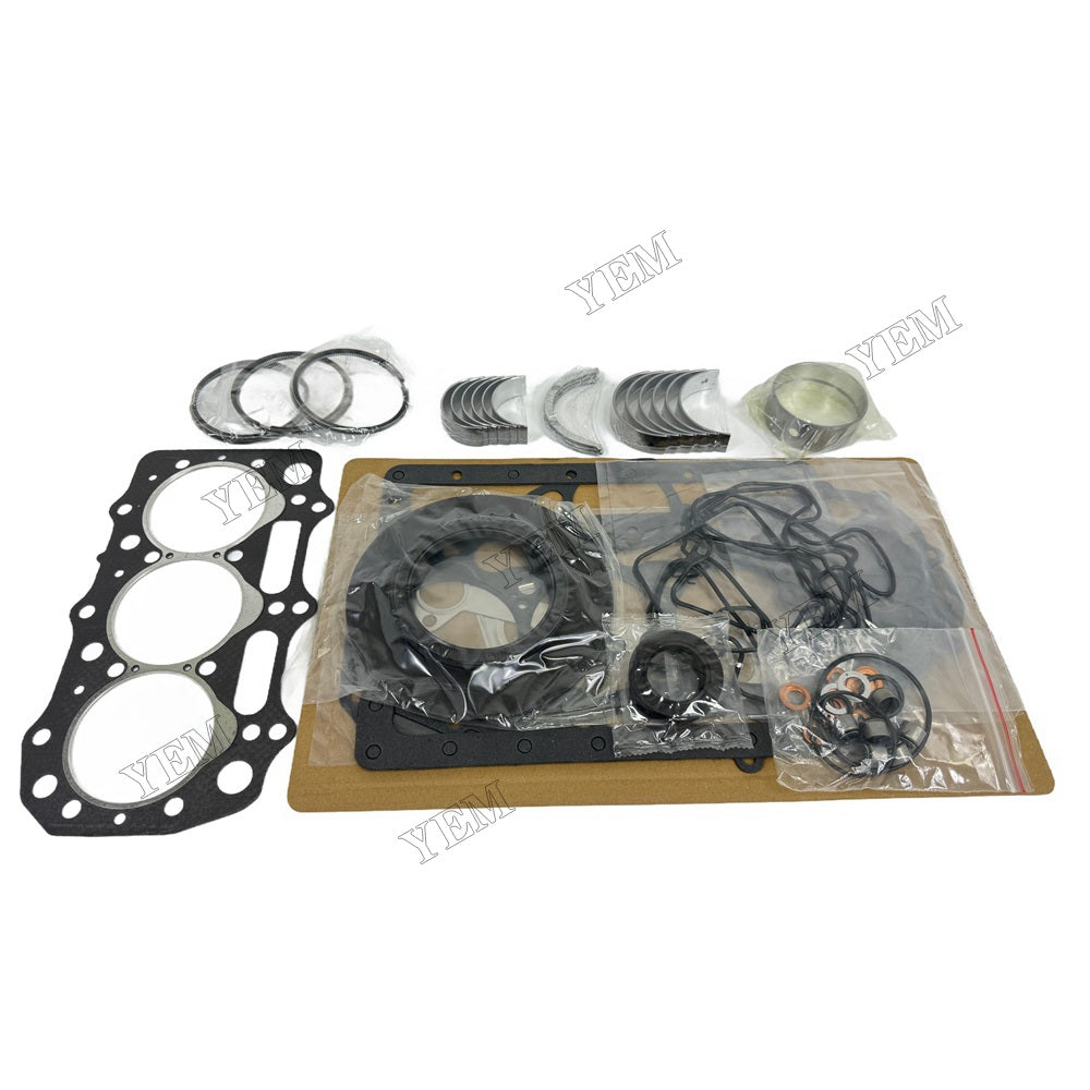 For Shibaura N843 Overhaul Re-ring Kit Engine Part Gasket Piston Set