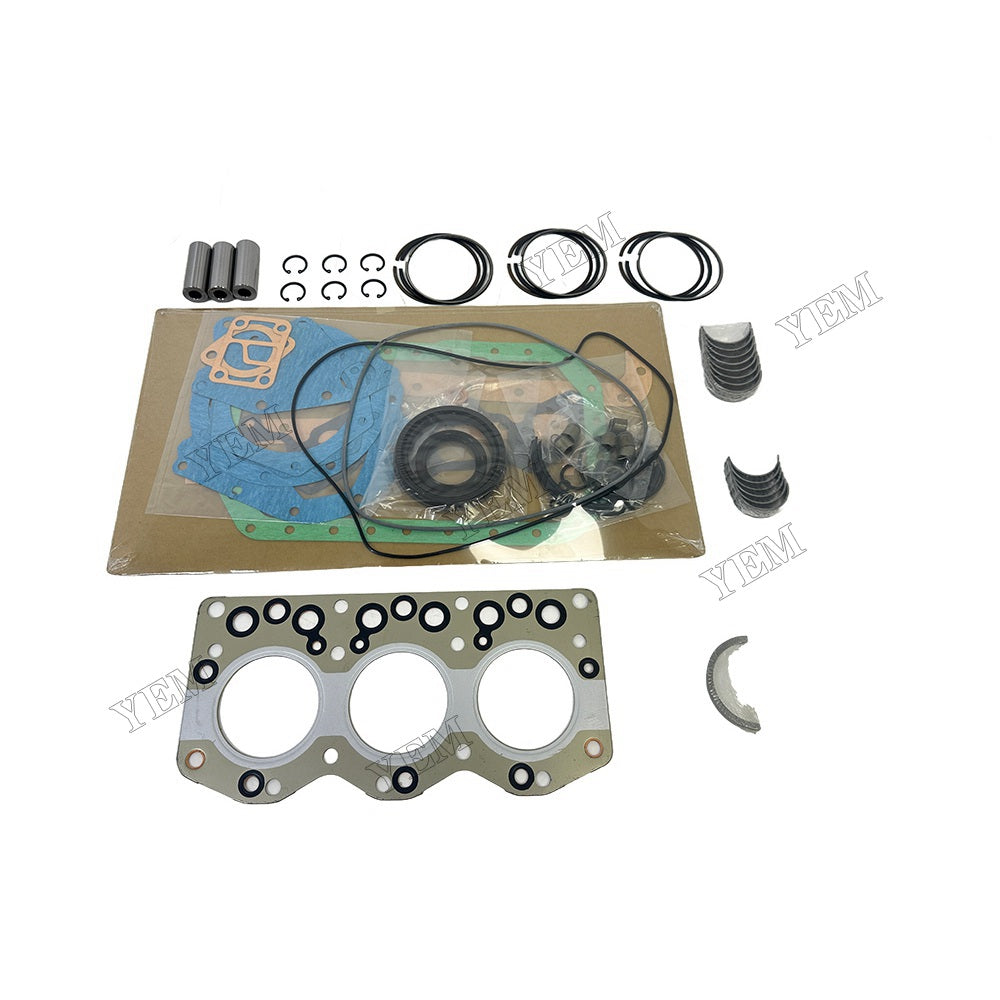 For Isuzu 3AE1 Overhaul Re-ring Kit Engine Part Gasket Piston Set