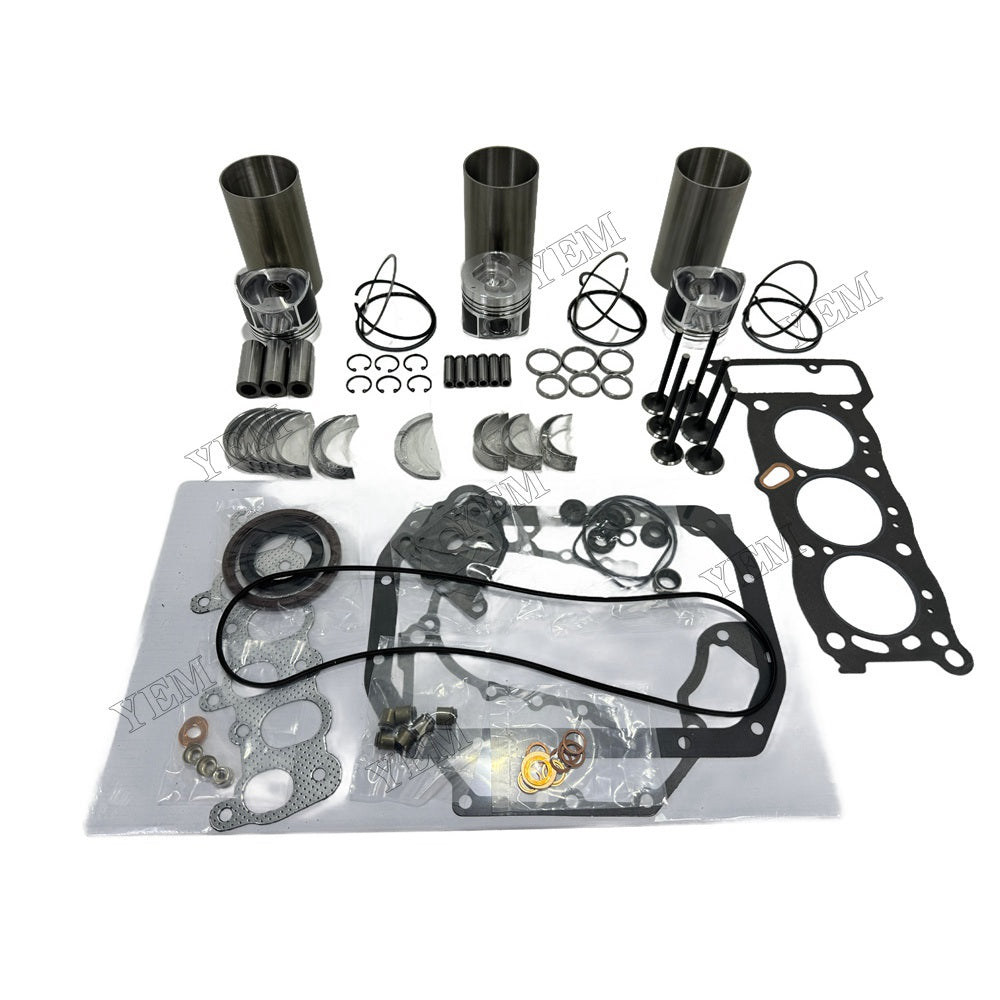 For Isuzu 3KC1 Overhaul Repair Kit Engine Part Gasket Piston Set