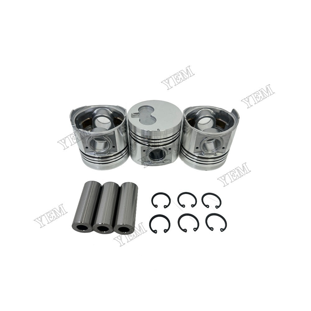 For Isuzu 3KR1 Piston Kit Repair Part Engine Rebuild Kit