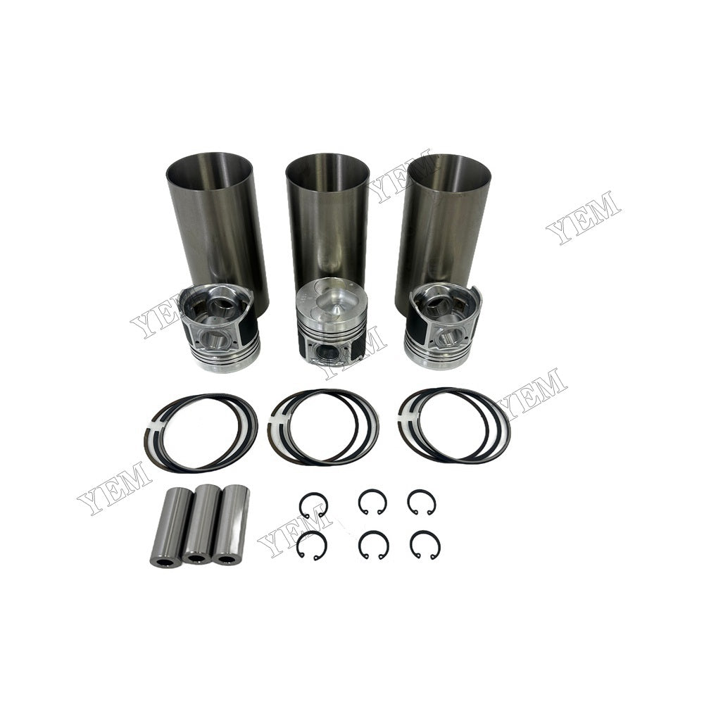For Isuzu 3KR2 Cylinder Liner Kit Engine Part Engine Repair Kit