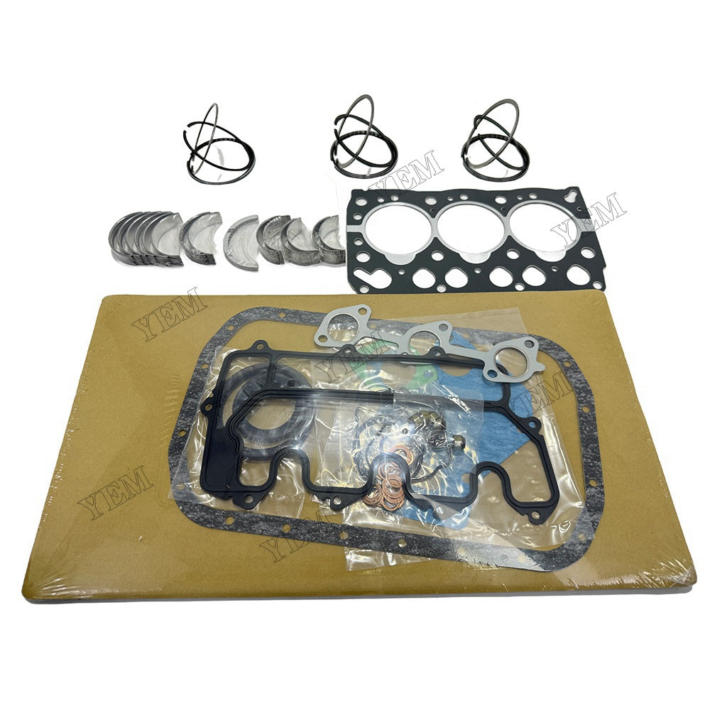 3LB1 Overhaul Re-ring Kit For Isuzu Engine Piston Ring Gasket Bearing