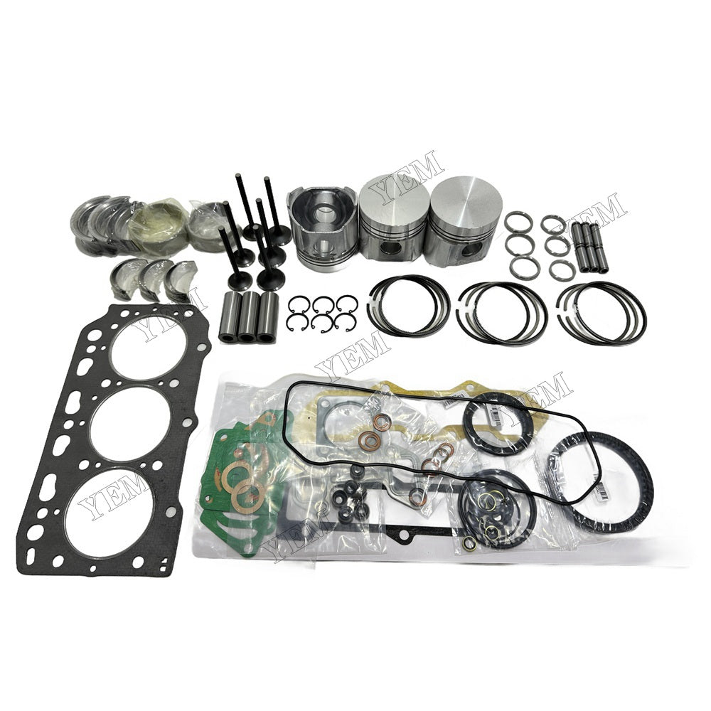 3TN84 Overhaul Repair Kit For Yanmar Engine Kit Engine Piston Ring Gasket