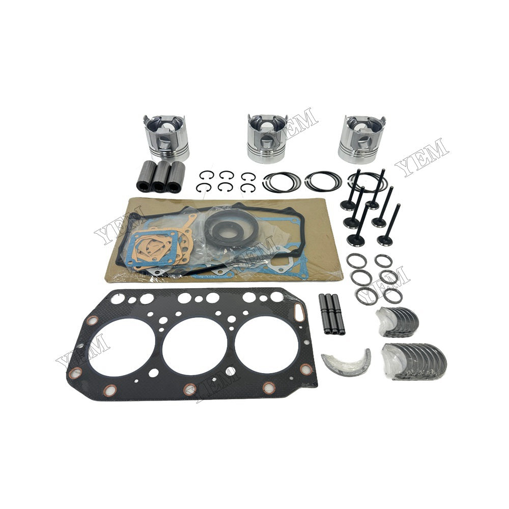 3TN100 Overhaul Rebuild Kit For Yanmar Gasket Piston Set