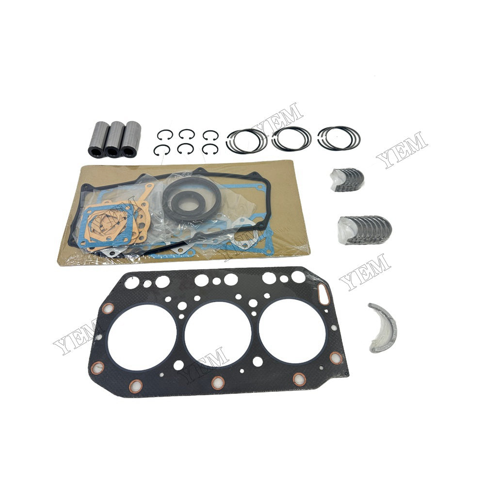 For Yanmar 3TN100 Overhaul Re-ring Kit Engine Part Gasket Piston Set