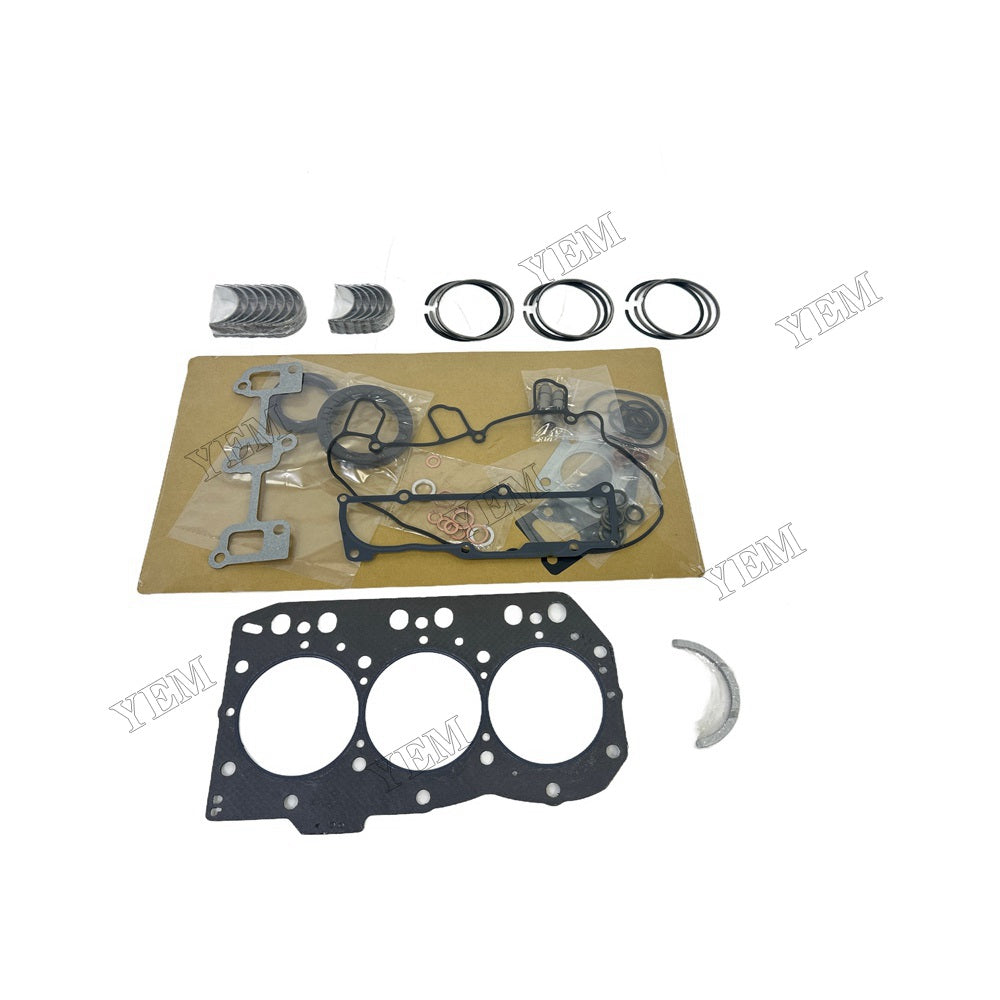 3TNC80 Overhaul Re-ring Kit For Yanmar Engine Piston Ring Gasket Bearing