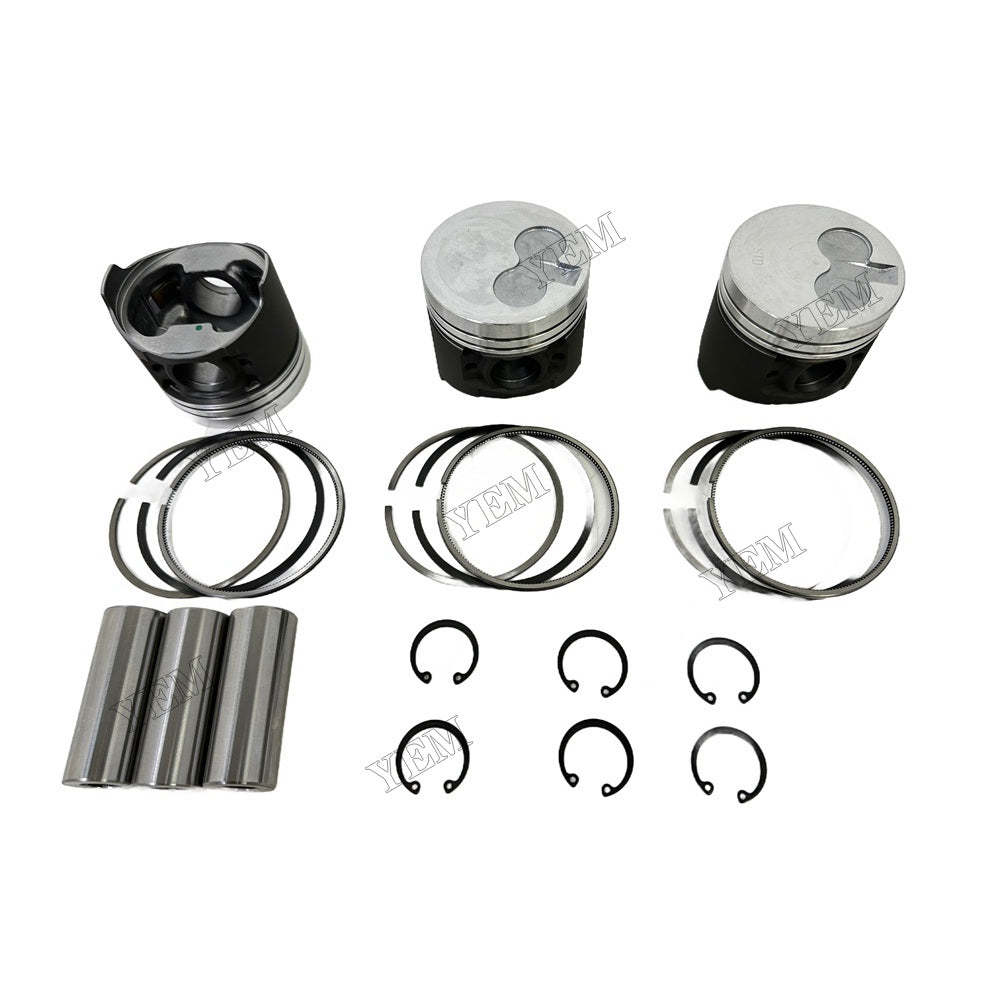 For Yanmar 3TNV70 Overhaul Rebuild Kit Repair Part Engine Piston Ring Gasket