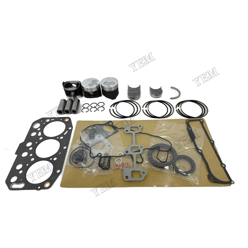 3TNV70 Overhaul Re-ring Kit For Yanmar Engine Kit Engine Piston Ring Gasket