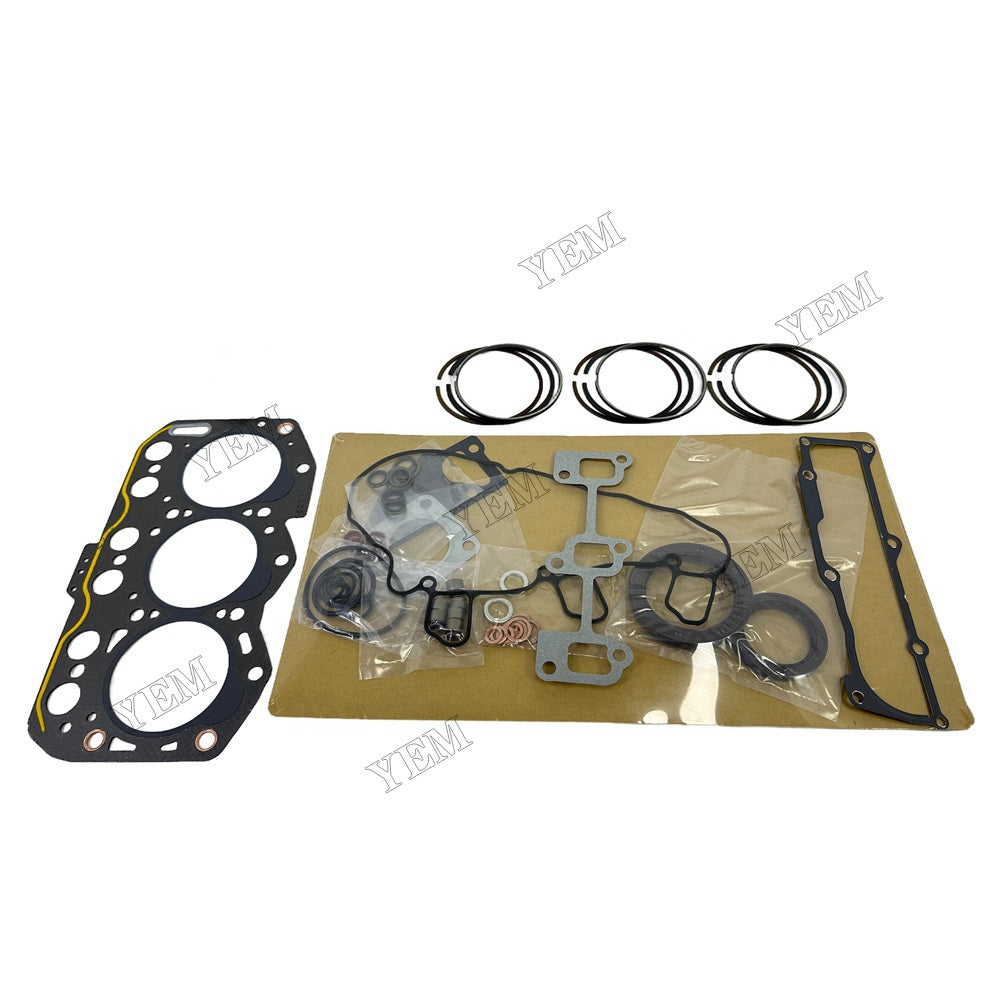 3TNV76 Overhaul Re-ring Kit For Yanmar Engine Kit Engine Piston Ring Gasket